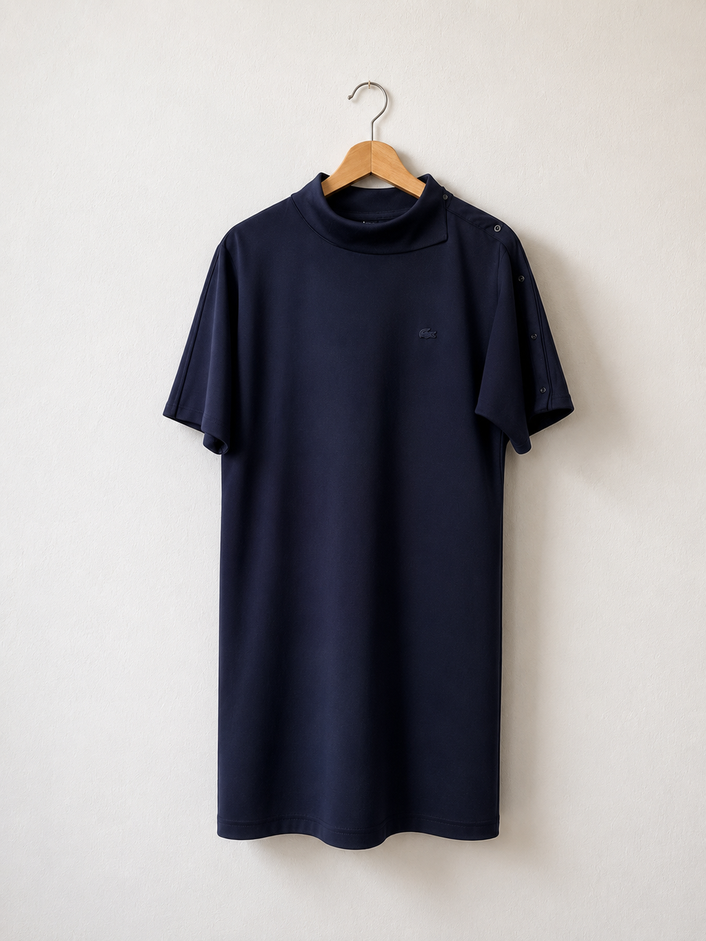 Lacoste Blue polo t-shirt dress, size 38