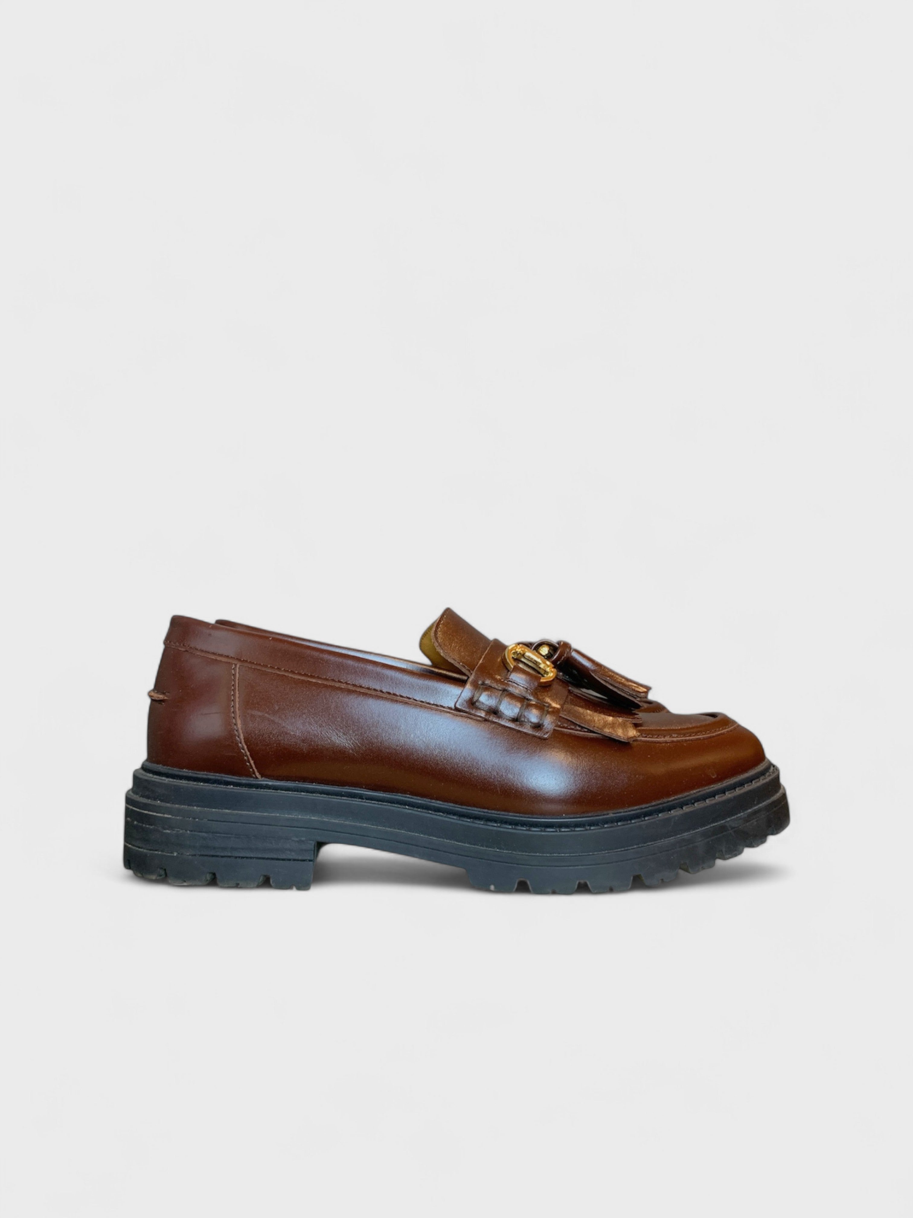 Loafer en cuir Sézane , 39