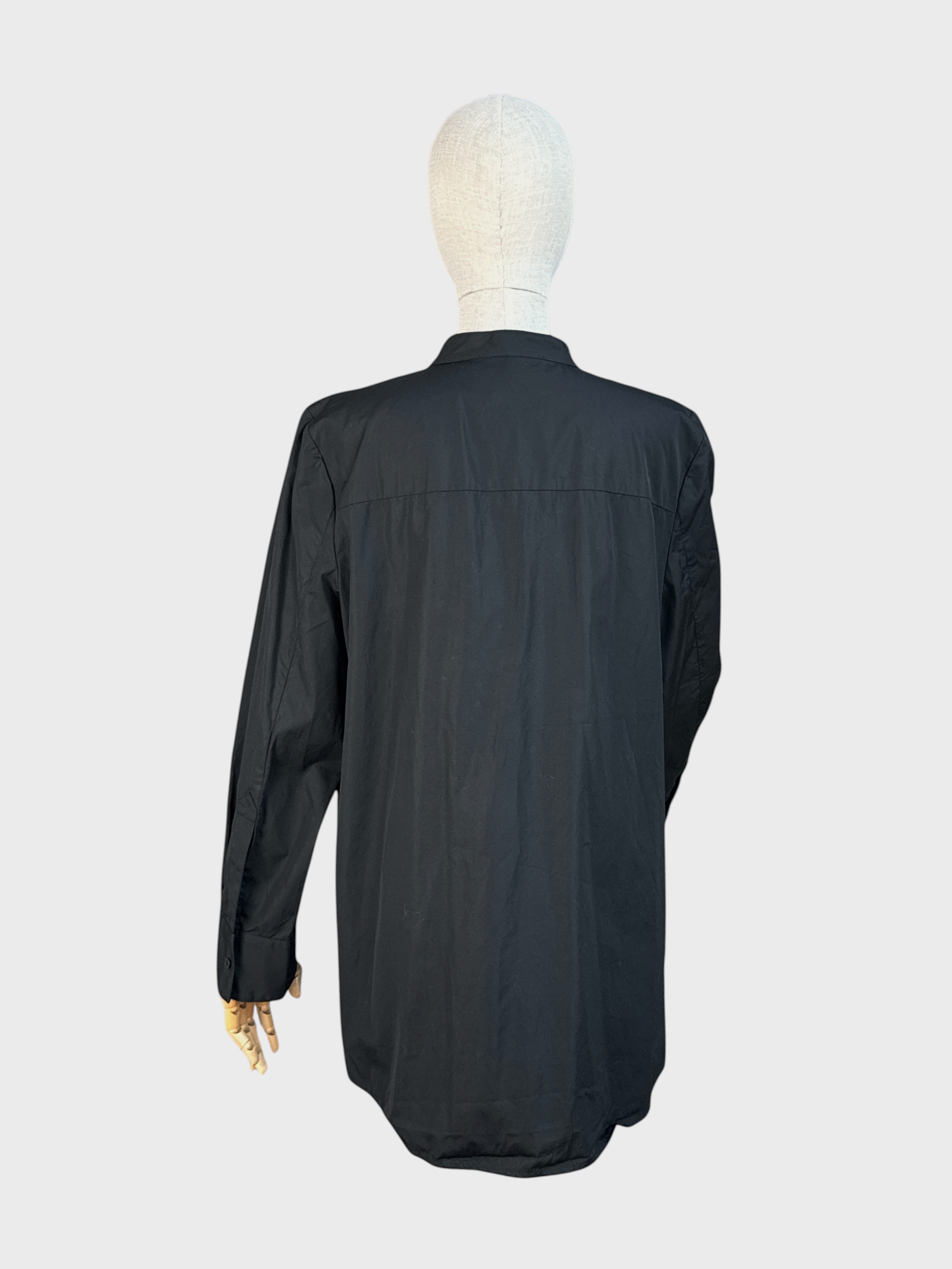 Long black lace shirt by Judith &amp; Charles