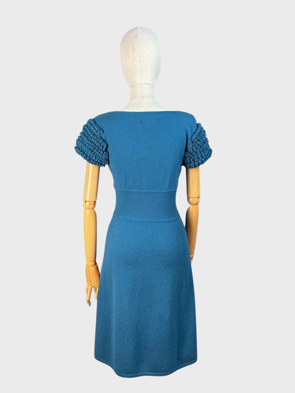 100% cashmere dress Turquoise Catherine Malandrino, M