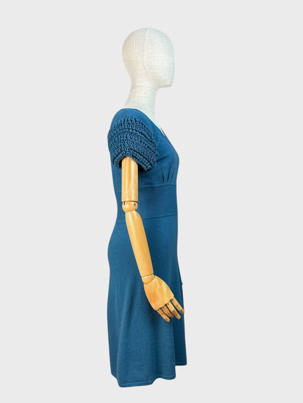 100% cashmere dress Turquoise Catherine Malandrino, M