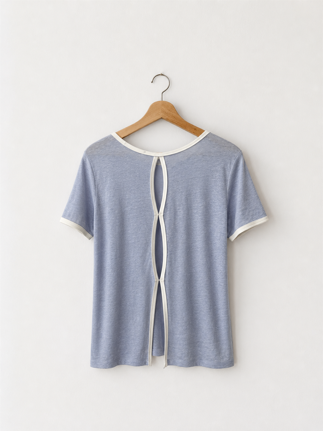T-shirt Sandro Paris bleu ciel, 2