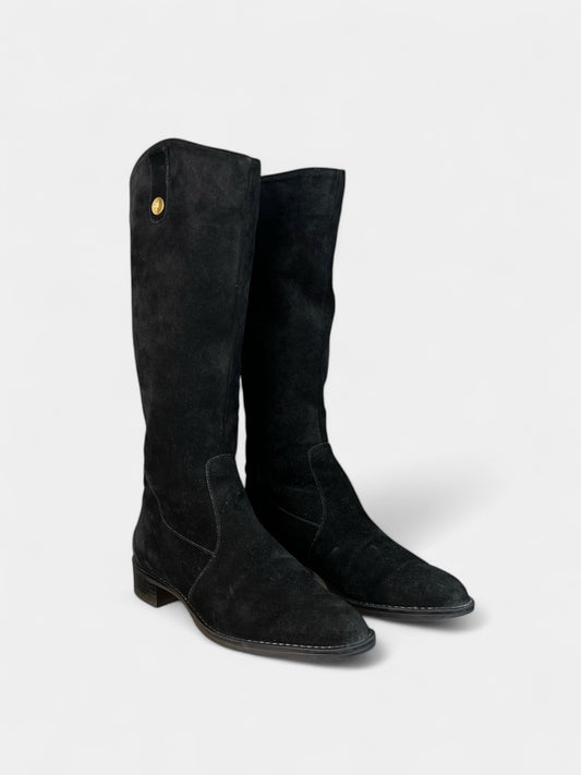 Bottes en suede noir Palmoroth, 8