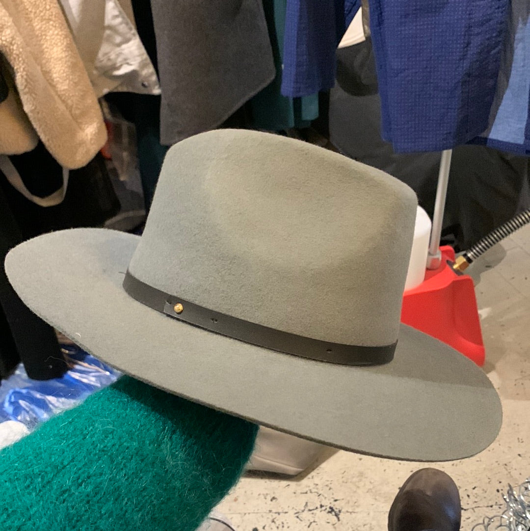 Hatattack gray wool hat