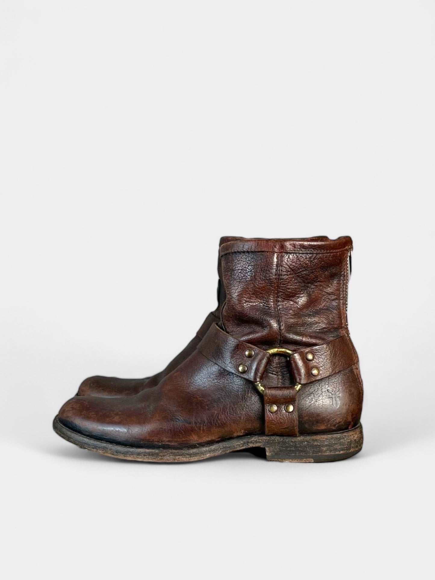 Frye Brown Leather Boots, 6.5