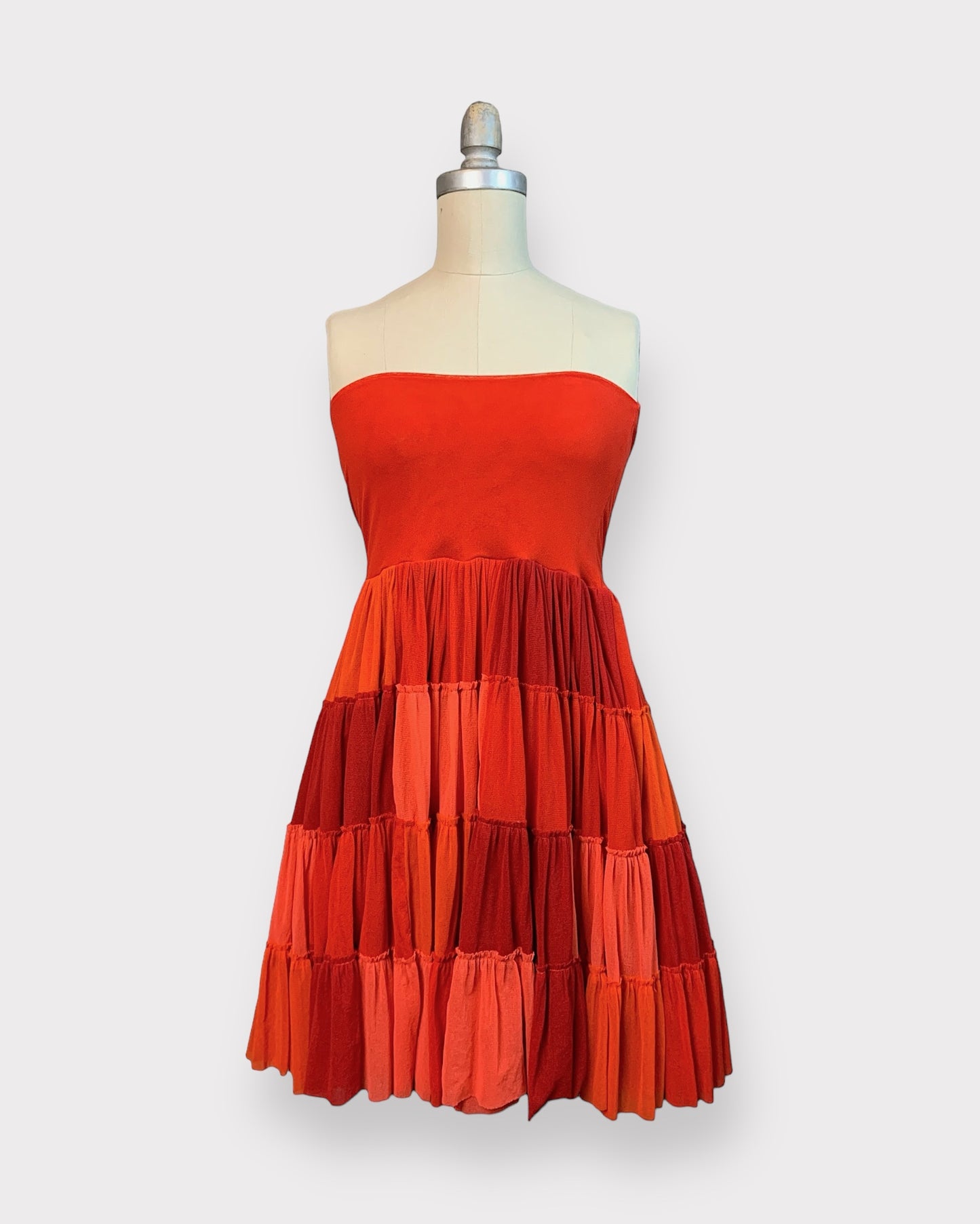 Red tutu dress or skirt Jean-Paul Gauthier