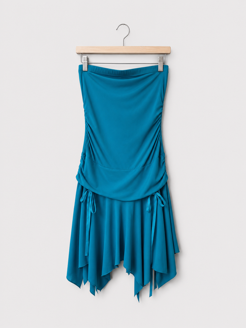 Robe à volant Bleu Le château , M