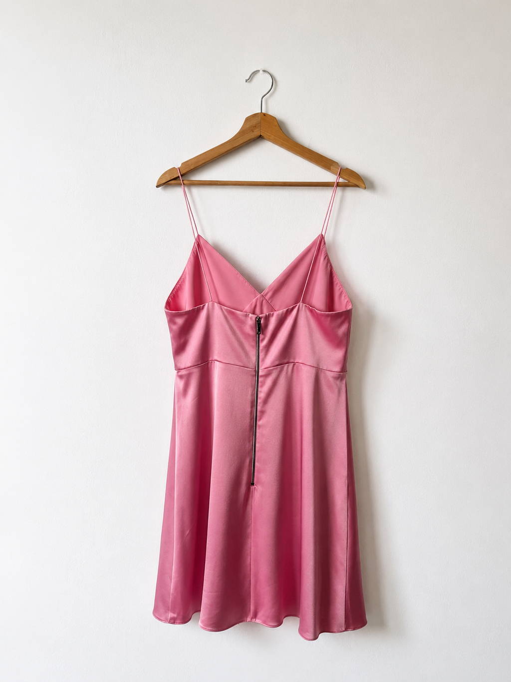 Alice + Olivia Rose Satin Cami Dress
