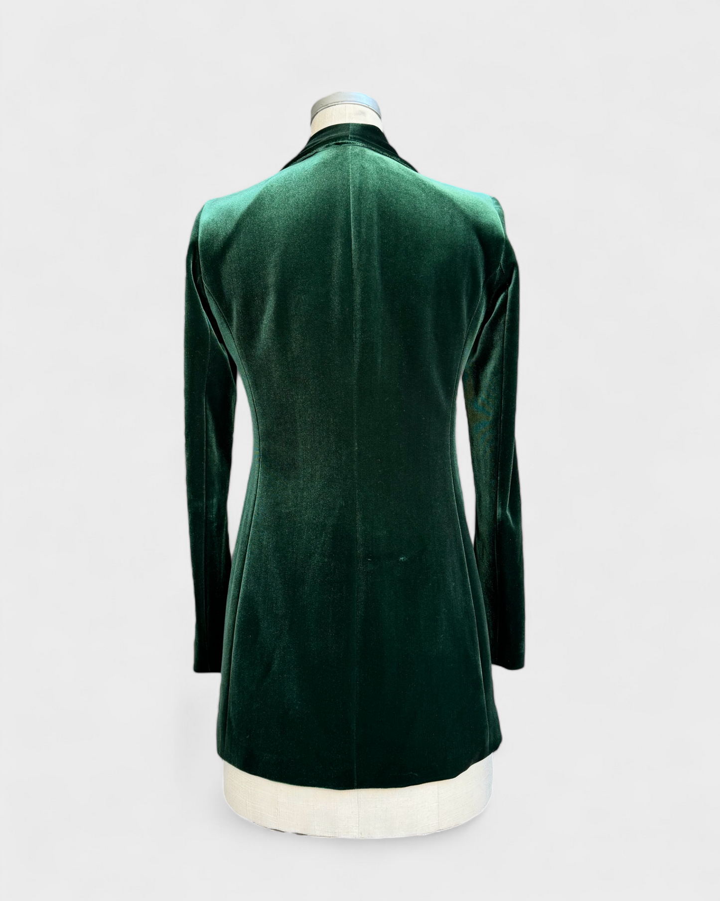 Green velvet jacket, Iris Setlakwe, 0