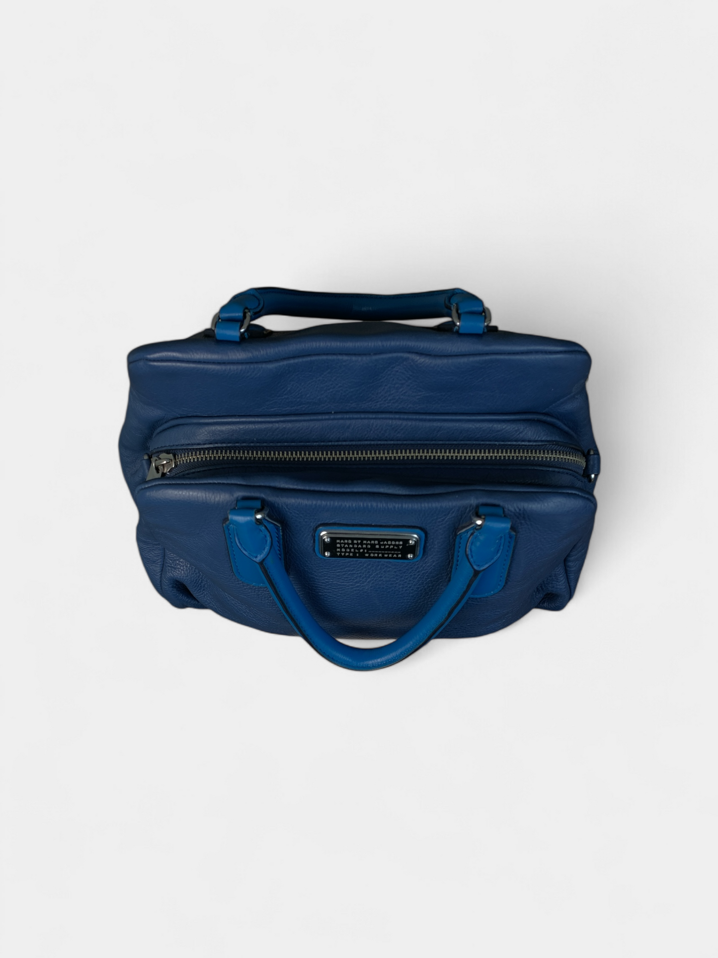 Sac a main bleu Marc by Marc Jacobs