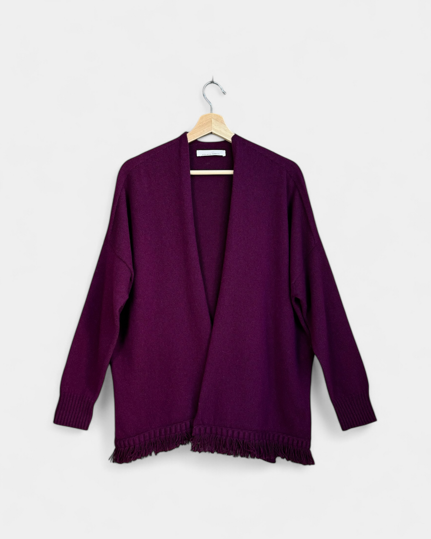 Cardigan bordeaux, Liviana Conti , 42