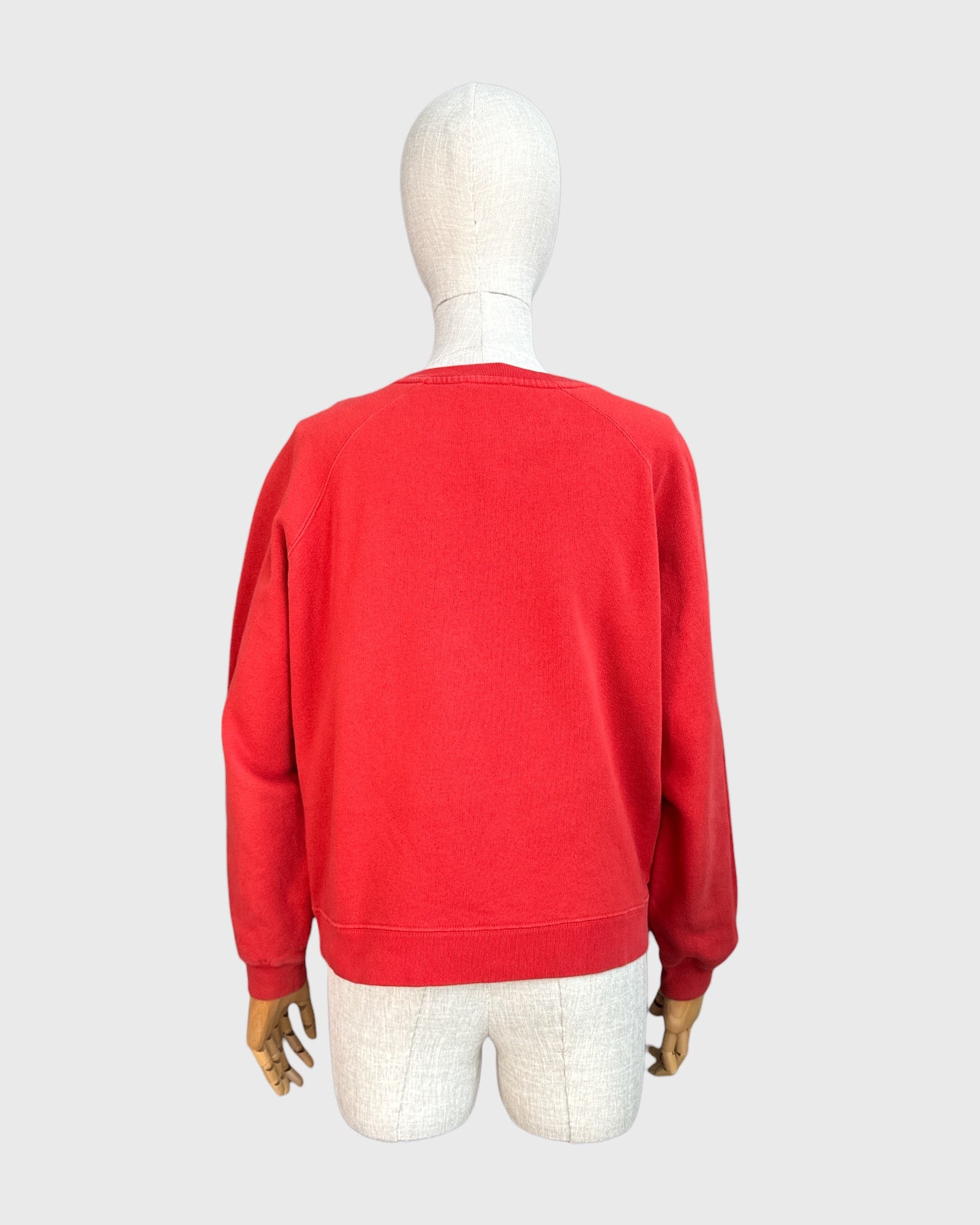 Crewneck rouge “1980” Sézane, taille S