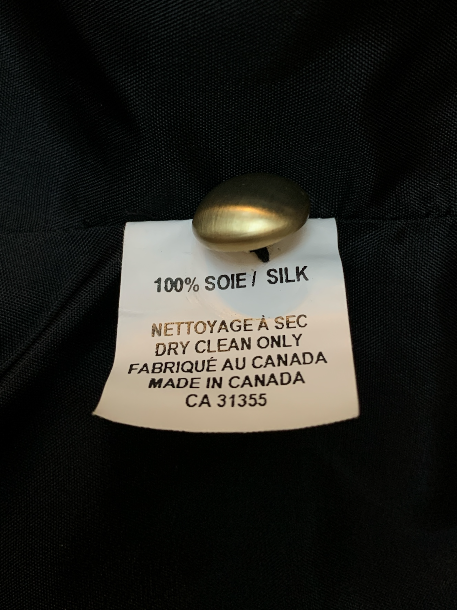 Top 100% soie Noir Tavan & Mitto , 8