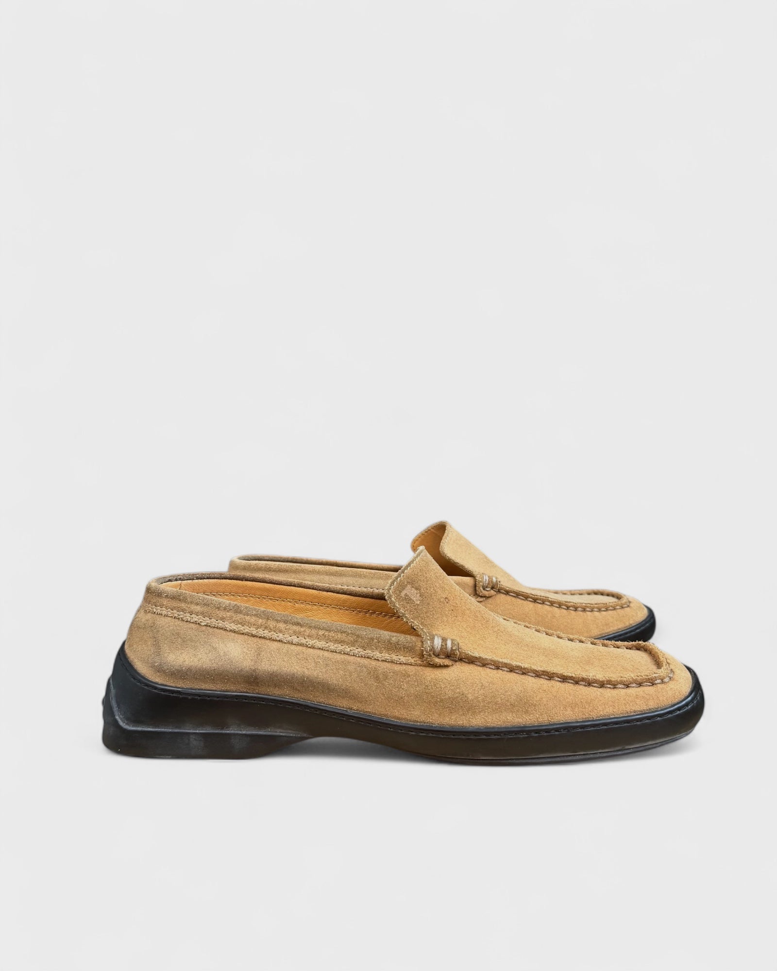 Loafer suede Camel Tods , 37
