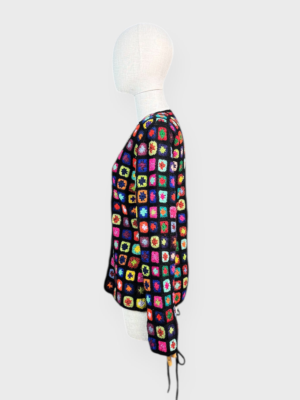 Cardigan crochet multicolore Kenzo Jeans , taille S