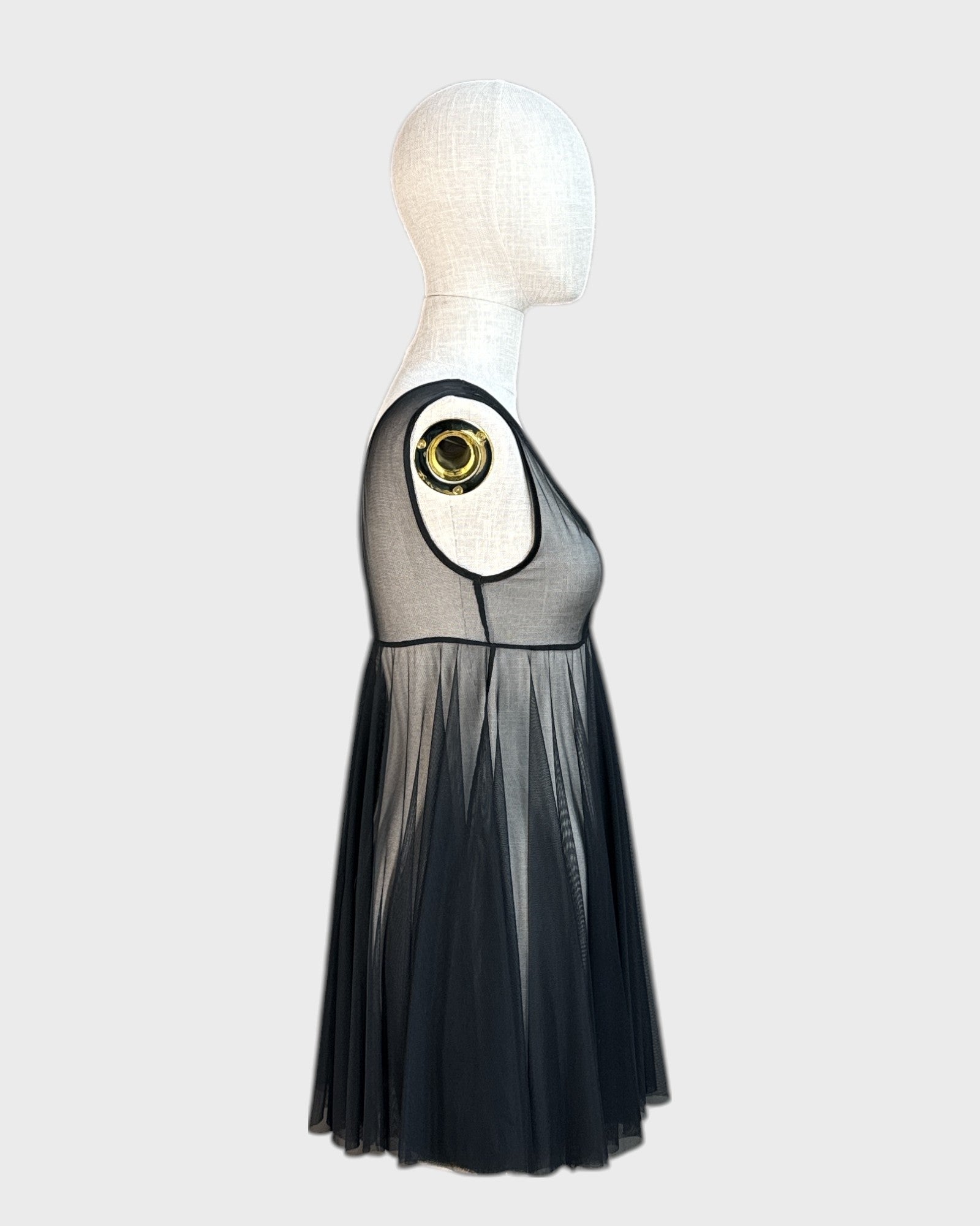 Intimissimi Black Sheer Cami, S