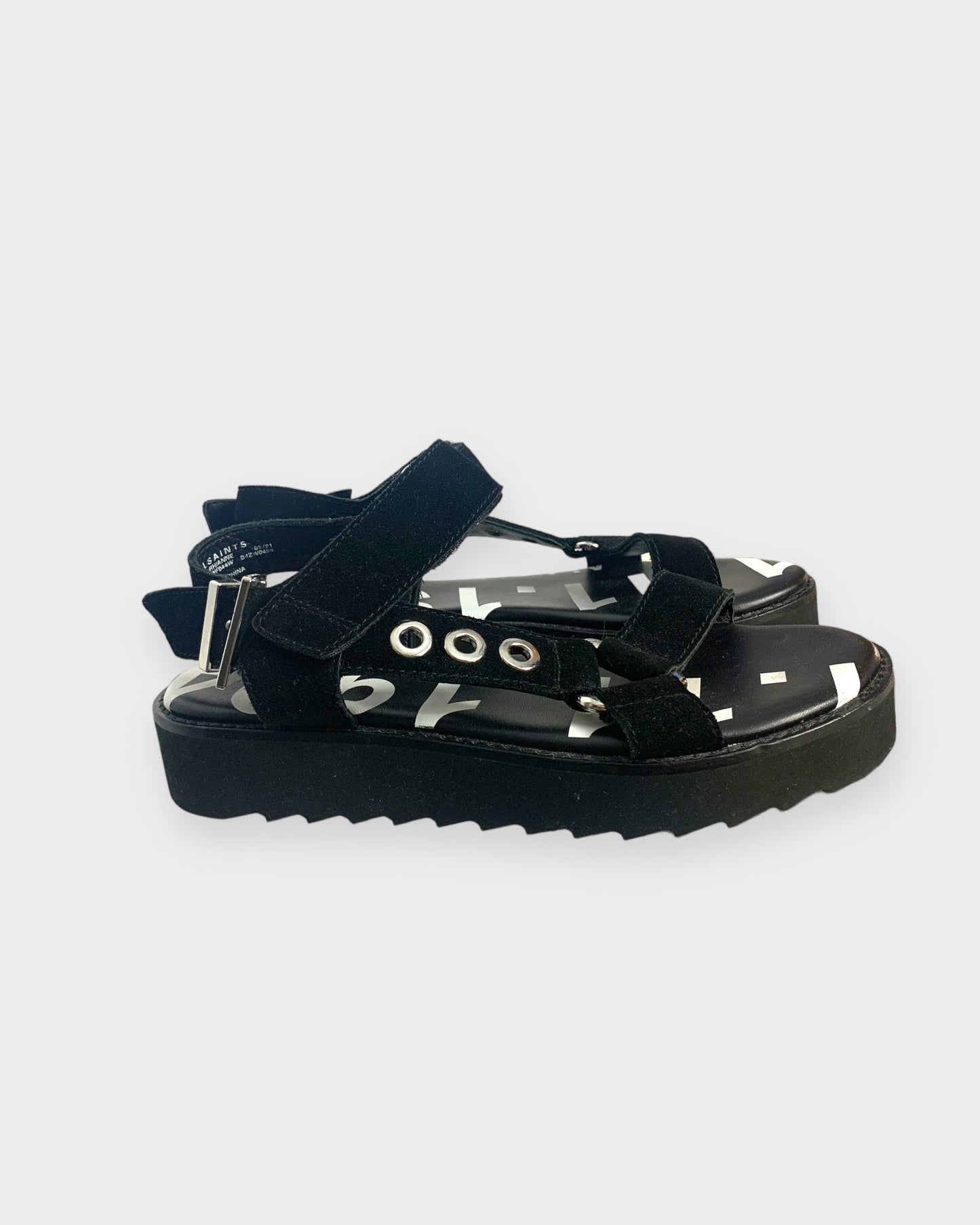 AllSaints Black Sandals