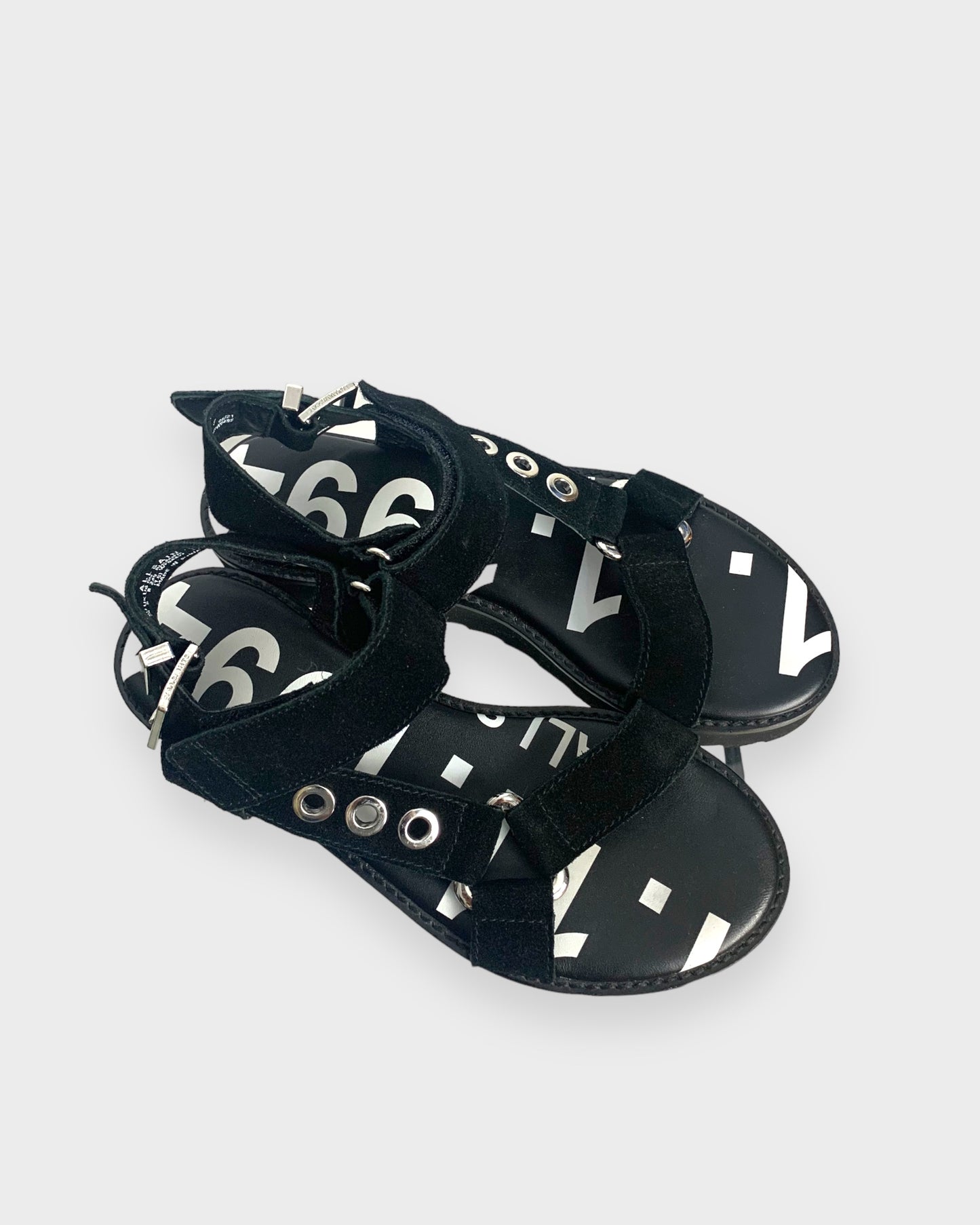 AllSaints Black Sandals